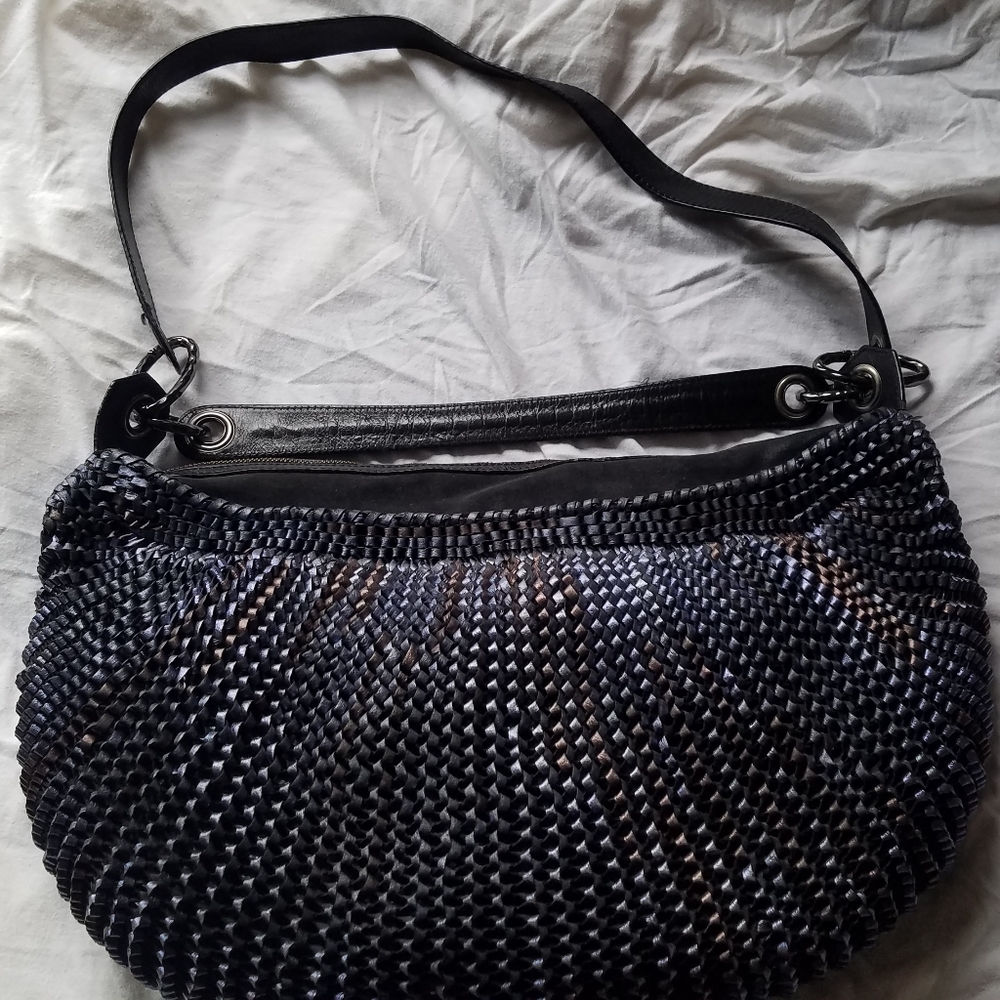 Dvf Stephanie Woven bag